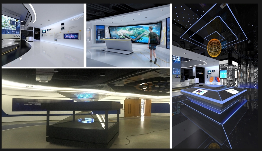 科技公司展廳多媒體